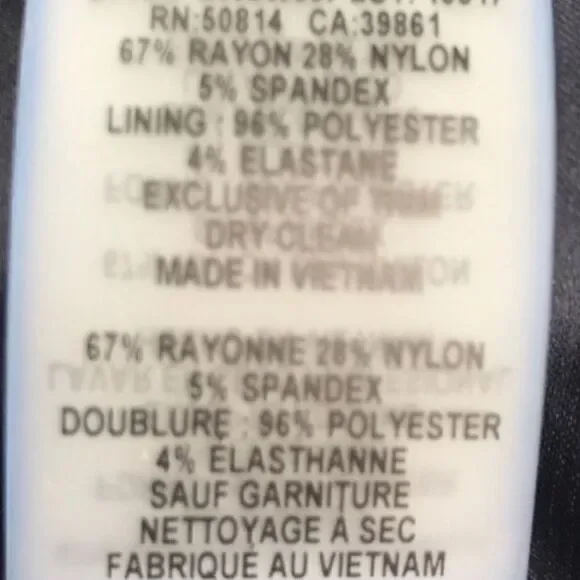 Chic NWT Elie Tahari Zip Front Scuba Fit & Flare Dress - Picture 5 of 6